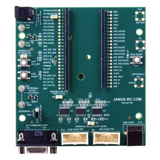 image of 射频评估和开发套件，开发板>CF EVAL BOARD V1.00